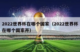 2022世界杯在哪个国家（2022世界杯在哪个国家开）